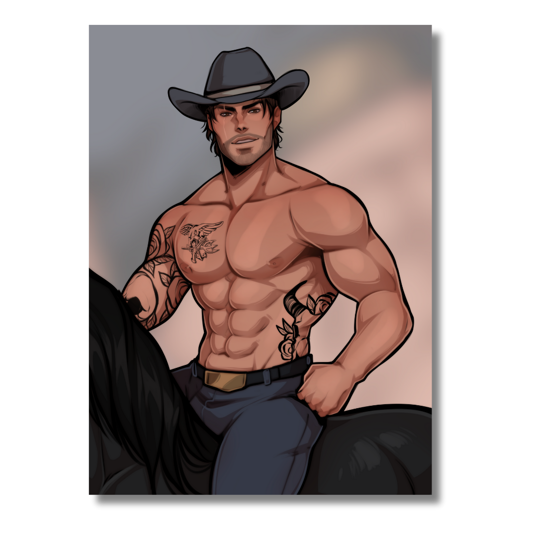 Signed Edition of Blood Sweeter than Honey + Art Prints + Gideon Peen Keychain