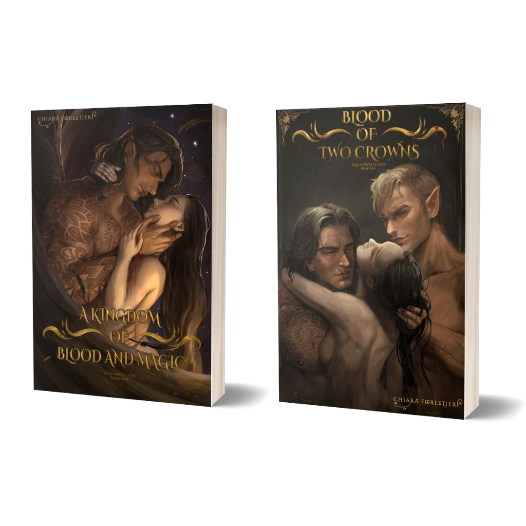 Signed Editions of Hallowed Fates Series + Artwork