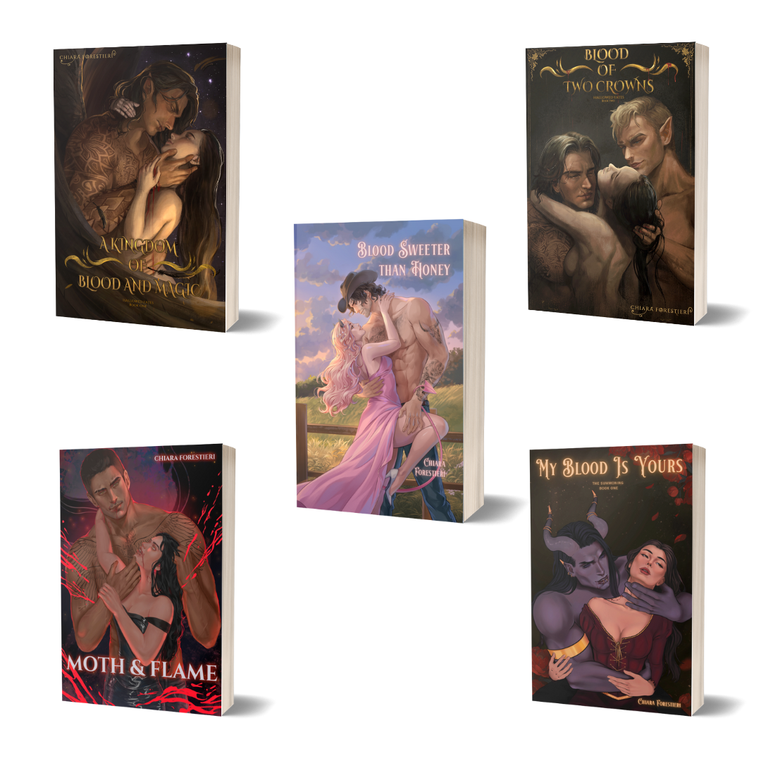 All Signed Books + All Artwork + 2 keychains